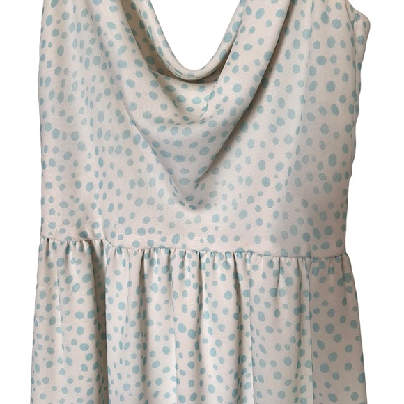 Fiandaca Vintage Polka Dot 100% Silk Dress - Picture 4 of 16